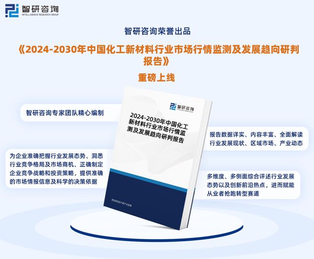 开云官方下载：智研咨询发布：中国化工新材料行业市场研究报告（2024-2030年）